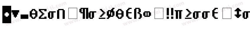 H_Video Terminal Screen Regular字体转换